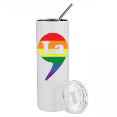 Kamala Harris 2024 47 Comma La Vp Stainless Steel Tumbler