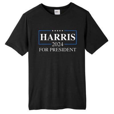 Kamala Harris 2024 For President Election Campaign Tall Fusion ChromaSoft Performance T-Shirt