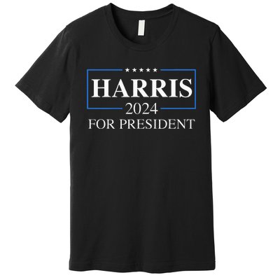 Kamala Harris 2024 For President Election Campaign Premium T-Shirt