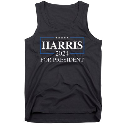 Kamala Harris 2024 For President Election Campaign Tank Top