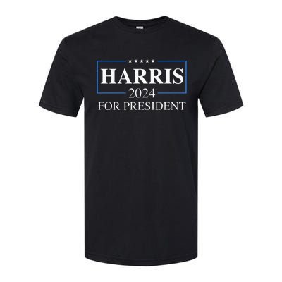 Kamala Harris 2024 For President Election Campaign Softstyle CVC T-Shirt