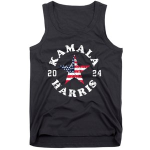 Kamala Harris 2024 President American Flag Vote Kamala Tank Top