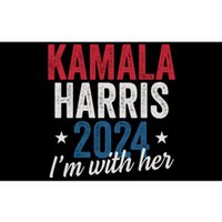 Kamala Harris 2024 Support IM With Her Kamala Harris 2024 Bumper Sticker