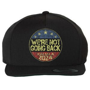 Kamala Harris 2024 For President Campaign Wool Snapback Cap