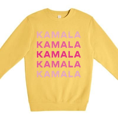 Kamala Harris 2024 S Vote Campaign Support Gift Premium Crewneck Sweatshirt