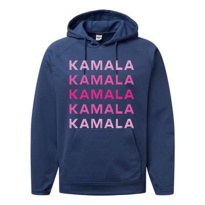 Kamala Harris 2024 S Vote Campaign Support Gift Performance Fleece Hoodie