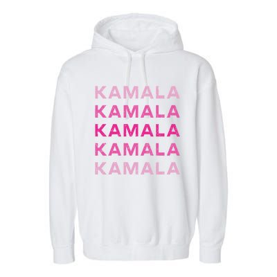 Kamala Harris 2024 S Vote Campaign Support Gift Garment-Dyed Fleece Hoodie