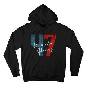 Kamala Harris 2024 47th President Save Democracy Us Flag Hoodie