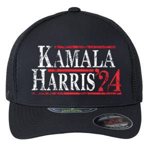 Kamala Harris 2024 For President Campaign Flexfit Unipanel Trucker Cap