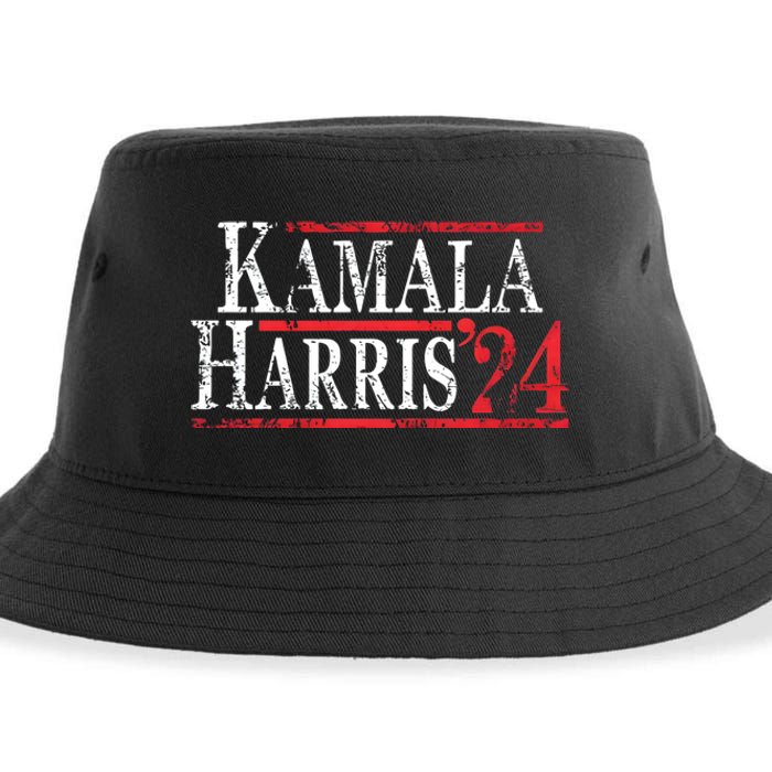 Kamala Harris 2024 For President Campaign Sustainable Bucket Hat