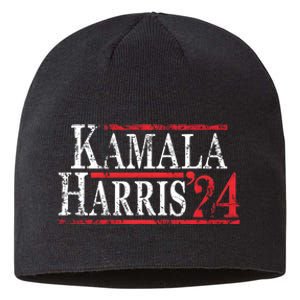 Kamala Harris 2024 For President Campaign Sustainable Beanie