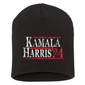 Kamala Harris 2024 For President Campaign Short Acrylic Beanie