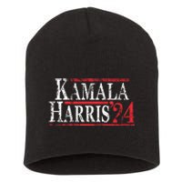 Kamala Harris 2024 For President Campaign Short Acrylic Beanie