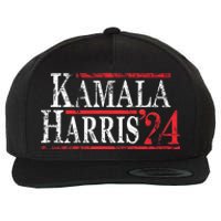 Kamala Harris 2024 For President Campaign Wool Snapback Cap