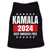 Kamala Harris 2024 Keep America Free Pro Kamala 2024 Doggie Tank