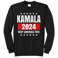 Kamala Harris 2024 Keep America Free Pro Kamala 2024 Sweatshirt