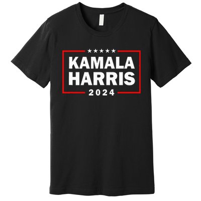 Kamala Harris 2024 Retro Usa Political President Election Premium T-Shirt