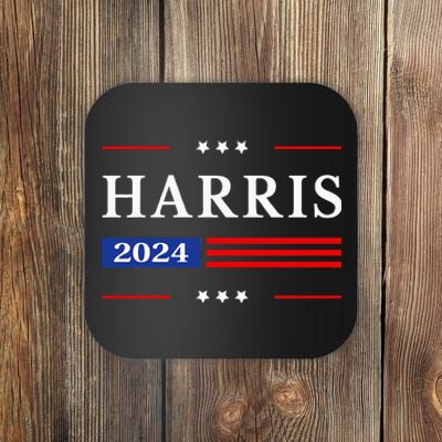 Kamala Harris 2024 Harris 2024 For President American Flag Coaster