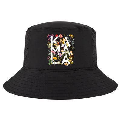 Kamala Harris 2024 Election Floral Flowers Cool Comfort Performance Bucket Hat