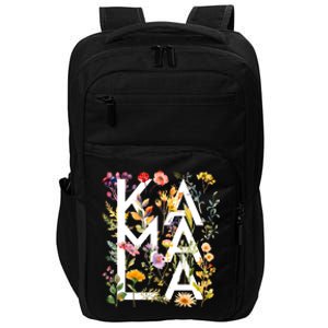 Kamala Harris 2024 Election Floral Flowers Impact Tech Backpack