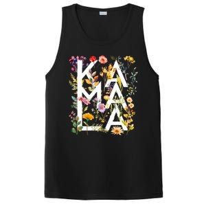 Kamala Harris 2024 Election Floral Flowers PosiCharge Competitor Tank