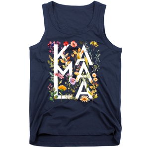 Kamala Harris 2024 Election Floral Flowers Tank Top