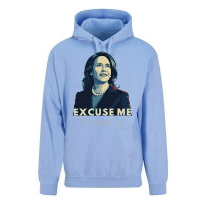 Kamala Harris 2024 Excuse Me IM Speaking Funny Saying Unisex Surf Hoodie