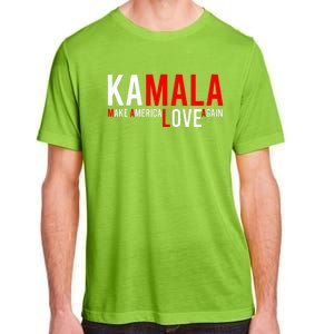 Kamala Harris 2024 For President Make America Love Again Adult ChromaSoft Performance T-Shirt