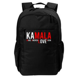 Kamala Harris 2024 For President Make America Love Again Daily Commute Backpack