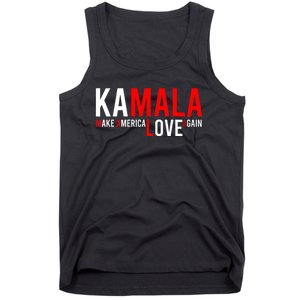 Kamala Harris 2024 For President Make America Love Again Tank Top