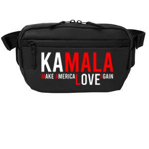 Kamala Harris 2024 For President Make America Love Again Crossbody Pack