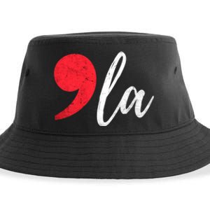 Kamala Harris 2024 President Comma La Funny Sustainable Bucket Hat