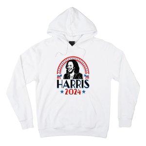 Kamala Harris 2024 Madam President Retro Vote Democrat Women Hoodie