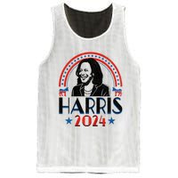 Kamala Harris 2024 Madam President Retro Vote Democrat Women Mesh Reversible Basketball Jersey Tank