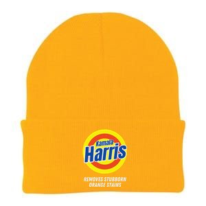 Kamala Harris 2024 Removes Stubborn Orange Stains Humorous Knit Cap Winter Beanie