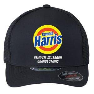 Kamala Harris 2024 Removes Stubborn Orange Stains Humorous Flexfit Unipanel Trucker Cap