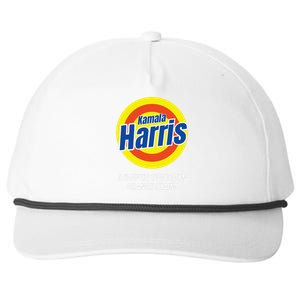 Kamala Harris 2024 Removes Stubborn Orange Stains Humorous Snapback Five-Panel Rope Hat