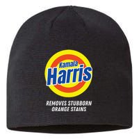 Kamala Harris 2024 Removes Stubborn Orange Stains Humorous Sustainable Beanie