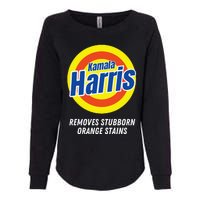 Kamala Harris 2024 Removes Stubborn Orange Stains Humorous Womens California Wash Sweatshirt