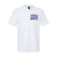 Kamala Harris 2024 For President We Choose Freedom Softstyle Adult Sport Polo