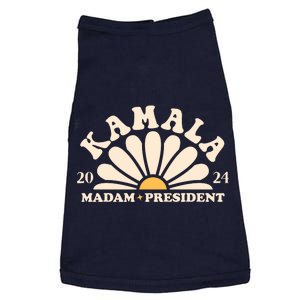 Kamala Harris 2024 Madam President Sunflower Doggie Tank