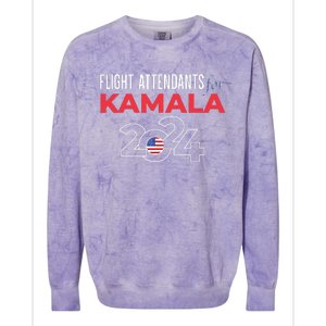 Kamala Harris 2024 For President Colorblast Crewneck Sweatshirt