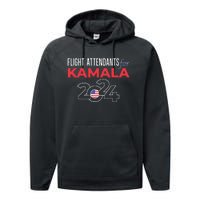 Kamala Harris 2024 For President Performance Fleece Hoodie