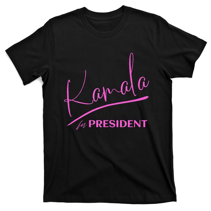 Kamala Harris 2024 Kamala For President Signature Style T-Shirt