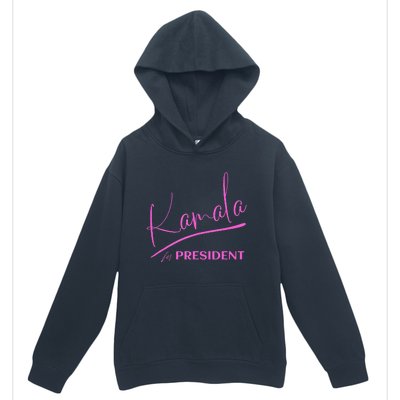 Kamala Harris 2024 Kamala For President Signature Style Urban Pullover Hoodie