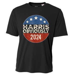 Kamala Harris 2024 Harris Obviously Cooling Performance Crew T-Shirt