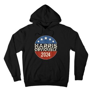 Kamala Harris 2024 Harris Obviously Hoodie