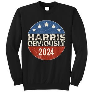 Kamala Harris 2024 Harris Obviously Sweatshirt