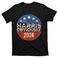 Kamala Harris 2024 Harris Obviously T-Shirt