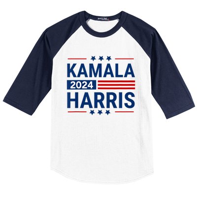 Kamala Harris 2024 Support First Presidente Usa Baseball Sleeve Shirt